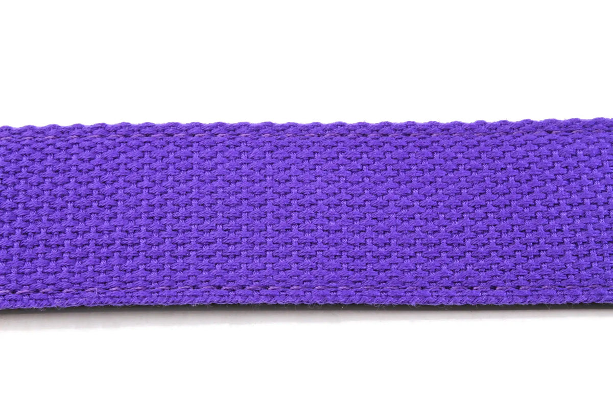 1.5" Purple Canvas Strap