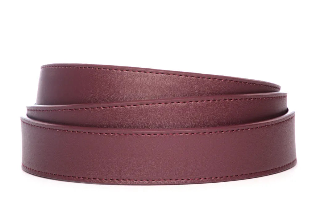 1.25" Plum Vegan Leather Strap