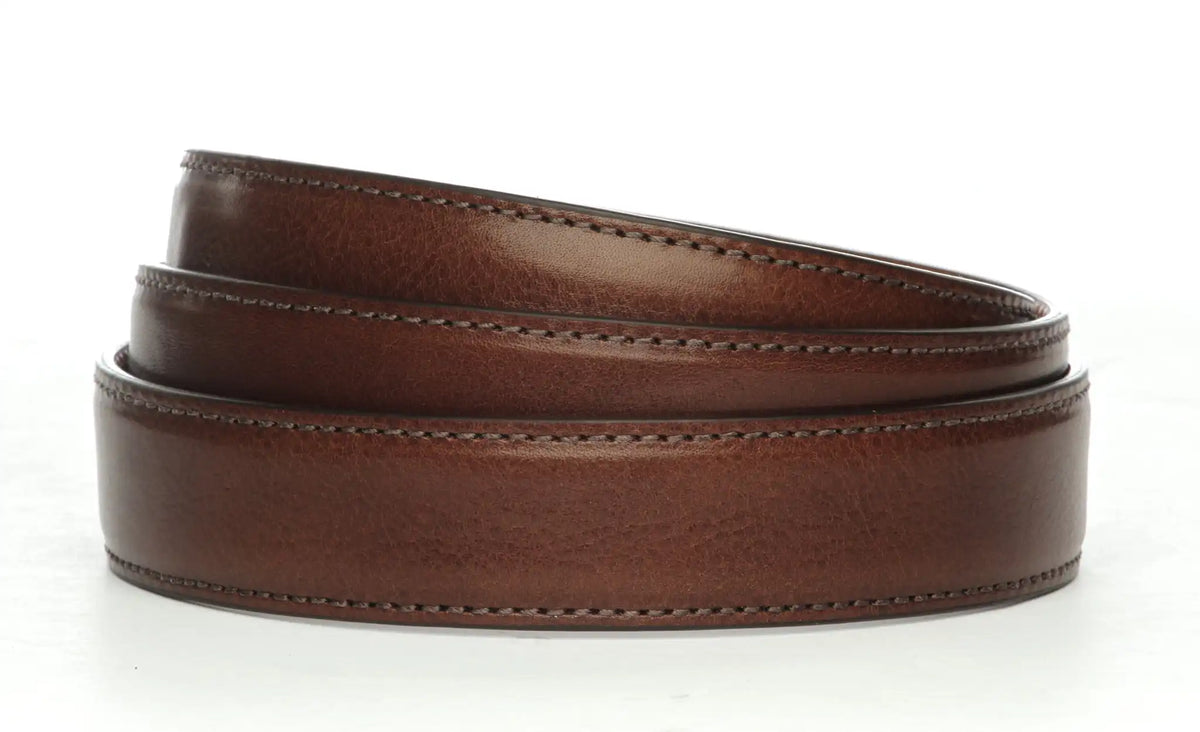 1.25" Brown Italian Calfskin Strap