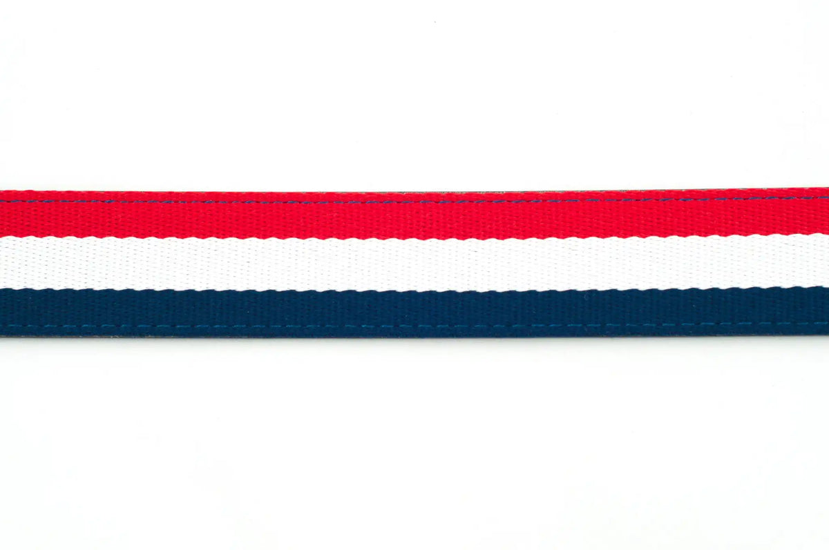 1.25" Red-White-Blue Cloth Strap