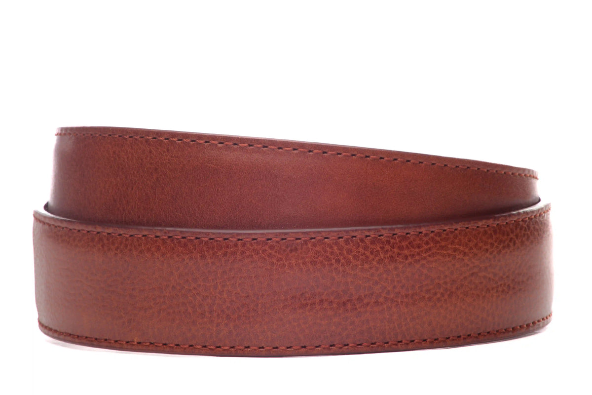 1.5" Cognac Italian Calfskin Strap