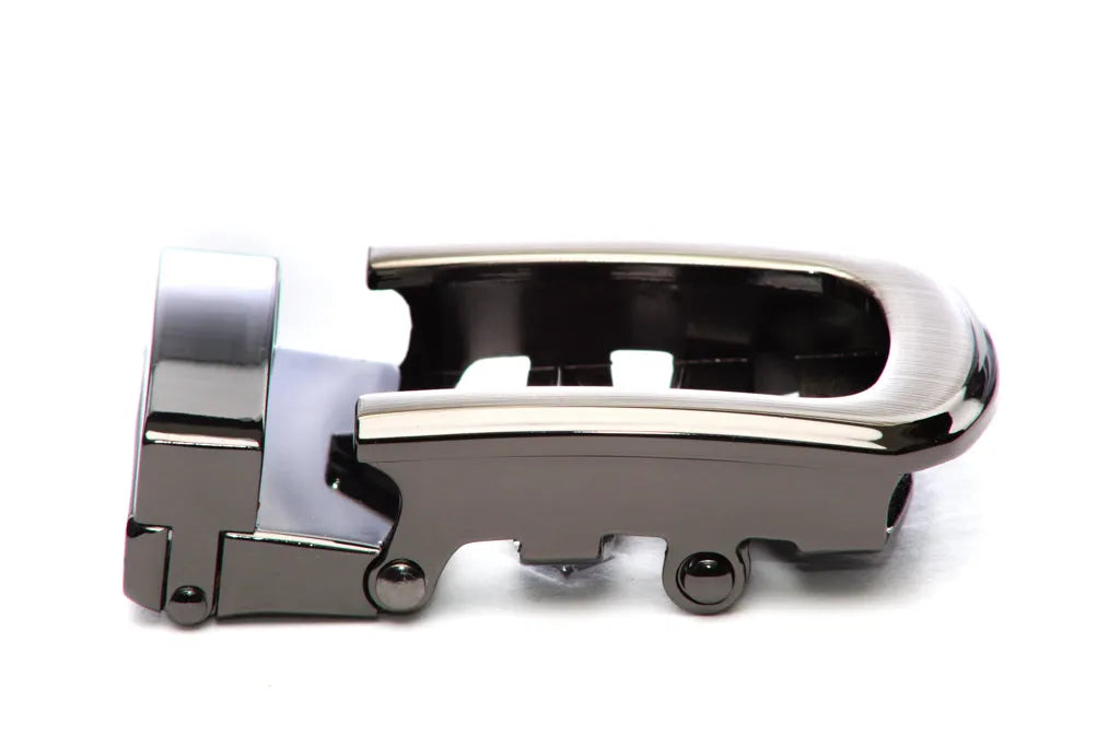 1.25" Traditional with a Curve in Formal Gunmetal