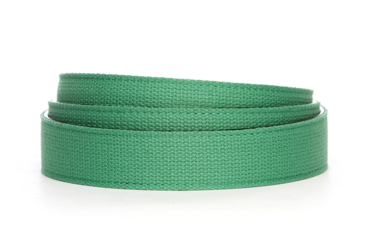 1.25" Lime Canvas Strap