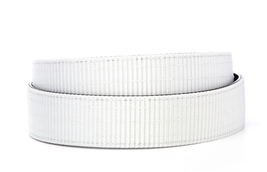 1.5" White Nylon Strap