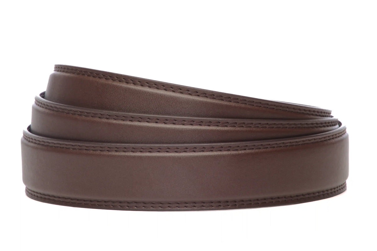 1.25" Chocolate Microfiber Strap