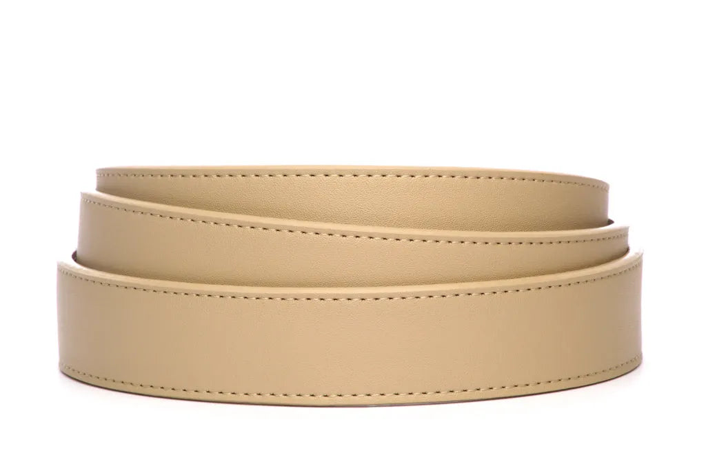 1.25" Beige Vegan Leather Strap