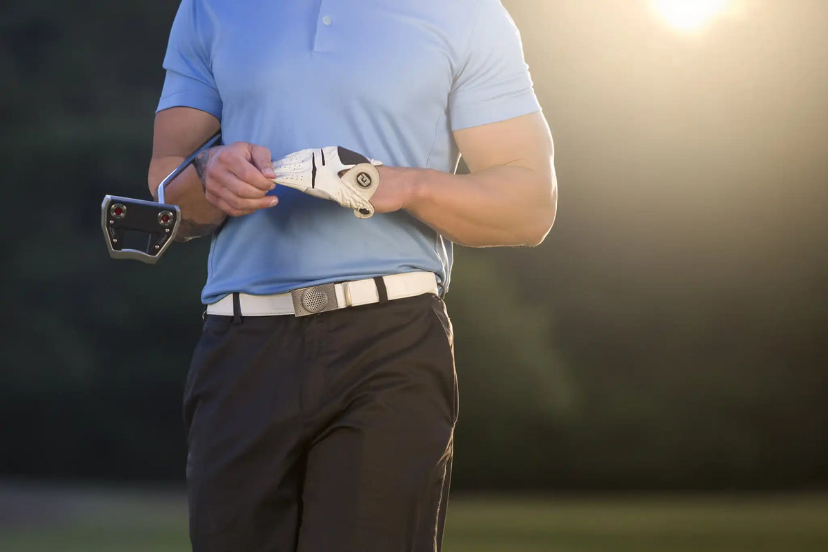 1.5" Anson Golf Buckle in Gunmetal