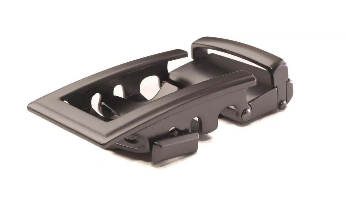 Traditional Buckle in Graphite - Nickel Free