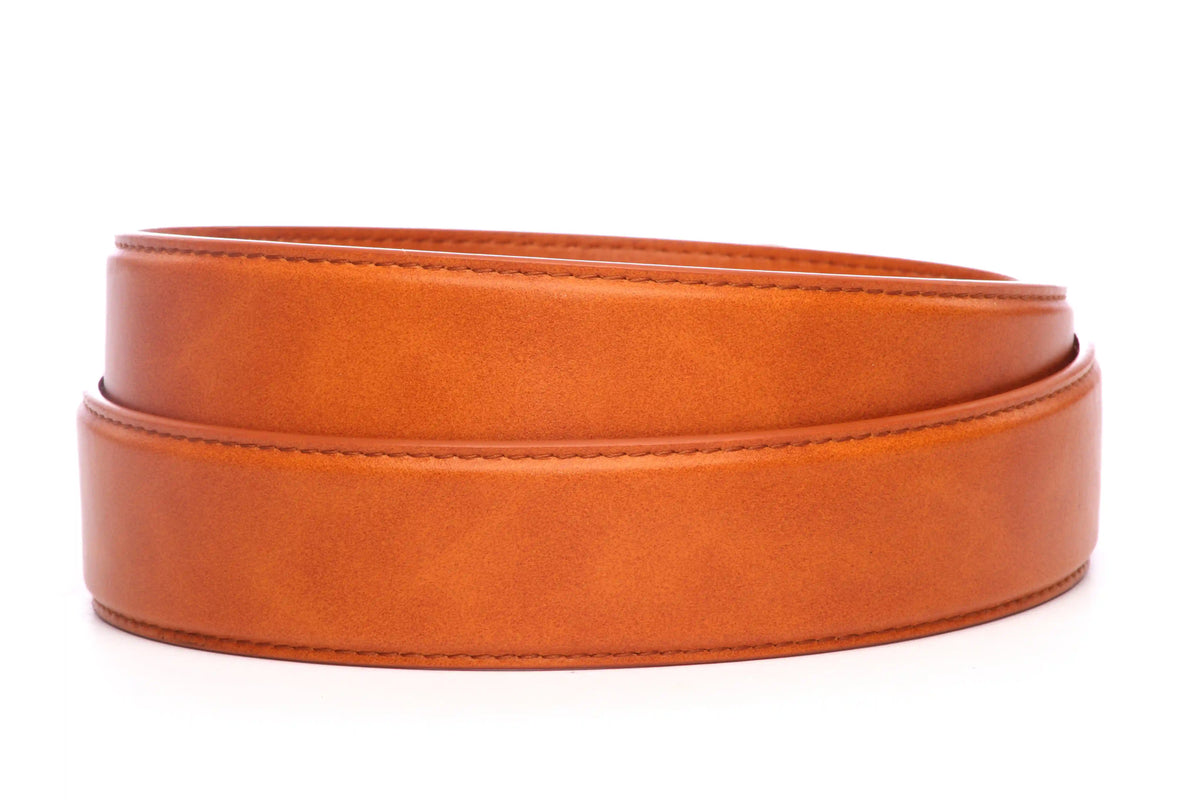 1.5" Saddle Tan Micro-Patina Strap