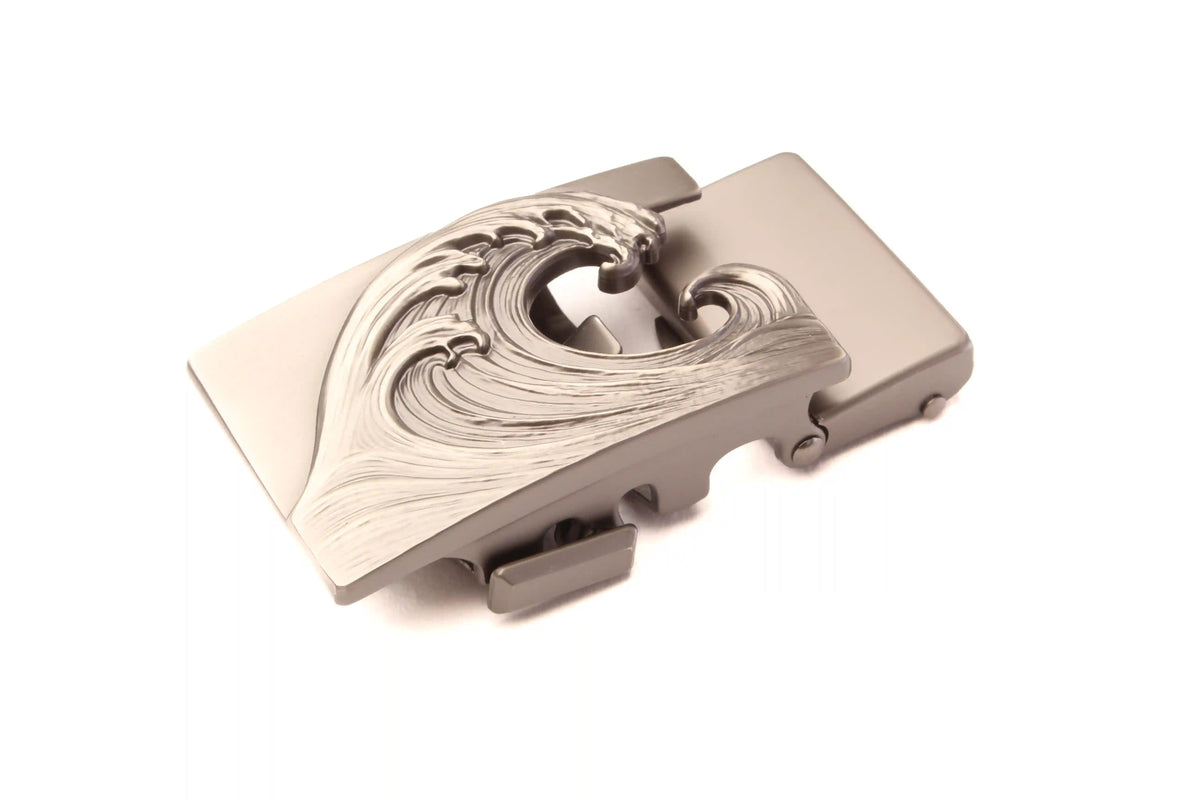 1.5" Wave in Gunmetal