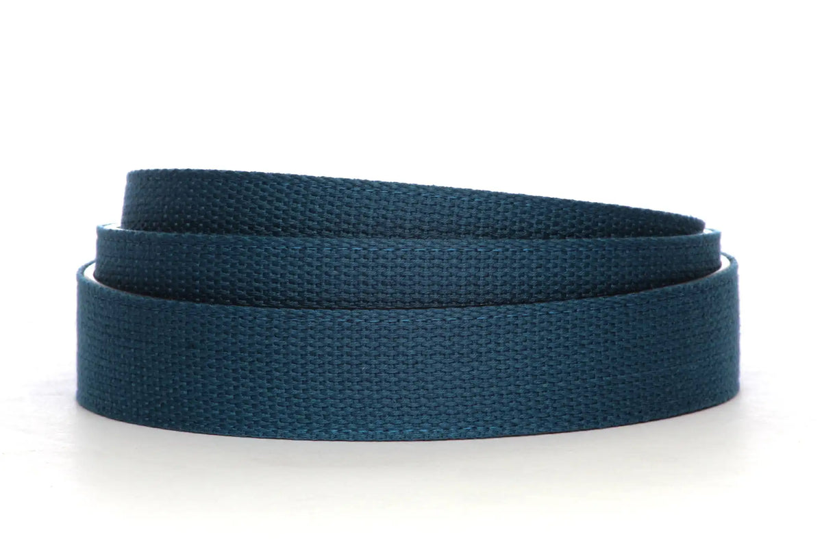1.25" Marine Blue Canvas Strap