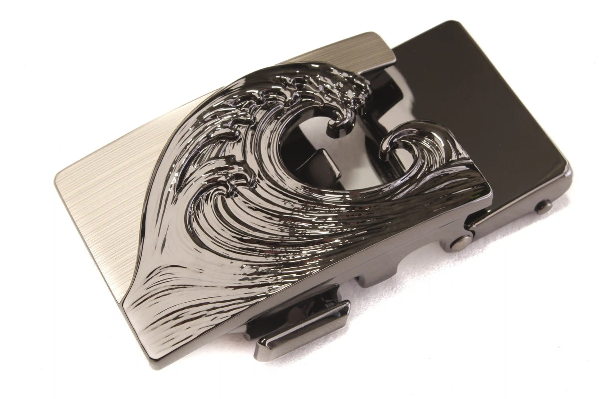 1.5" Wave in Formal Gunmetal