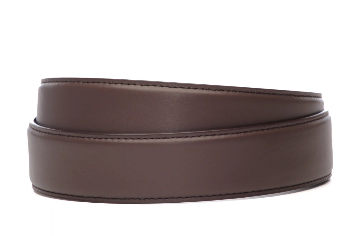 1.5" Chocolate Microfiber Strap