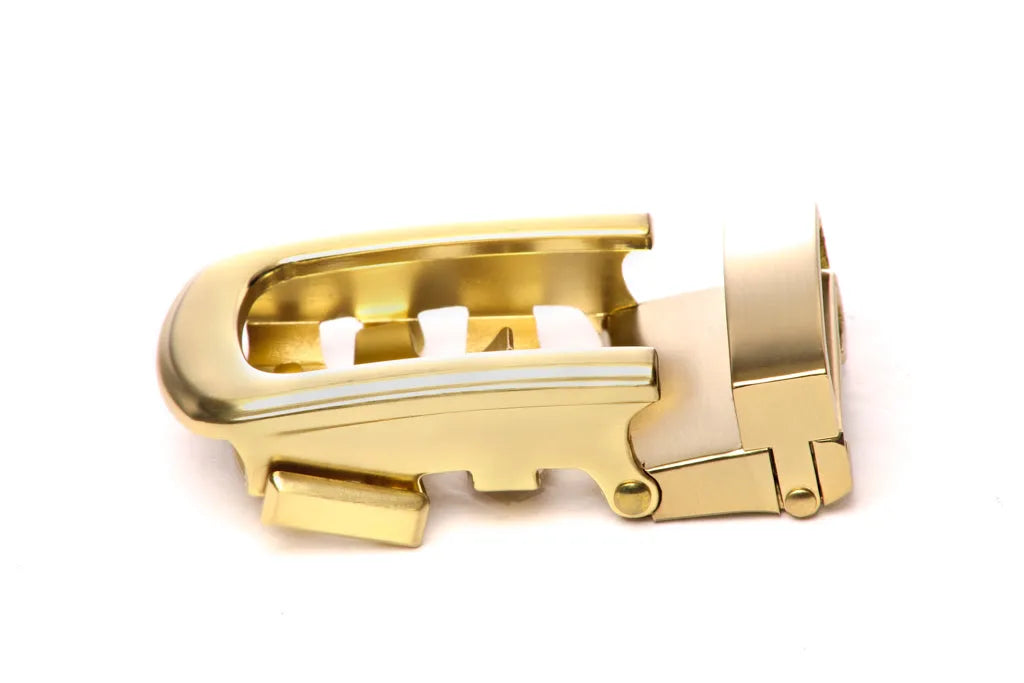 1.25" Traditional with a Curve in Matte Gold