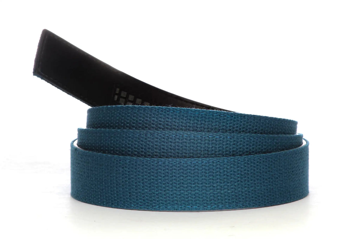 1.25" Marine Blue Canvas Strap