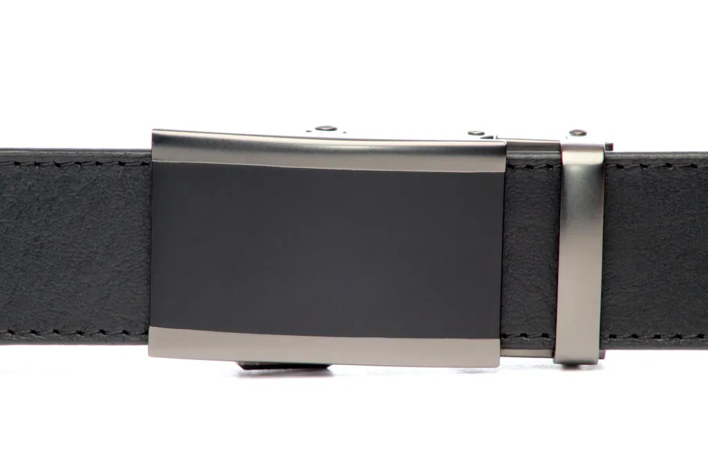 1.5" Onyx Buckle in Matte Gunmetal