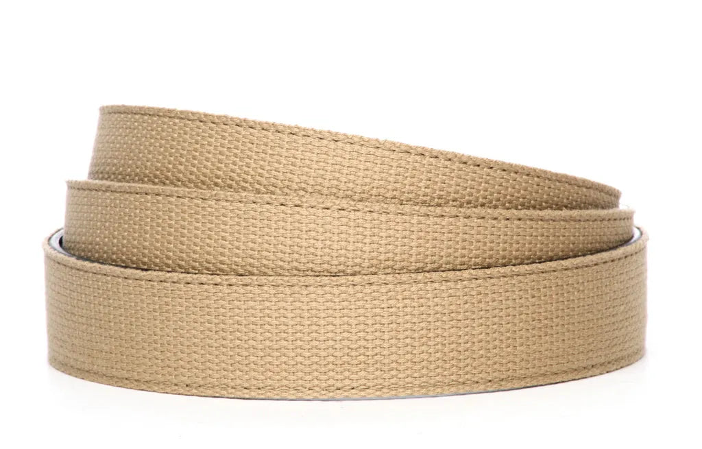 1.25" Khaki Canvas Strap