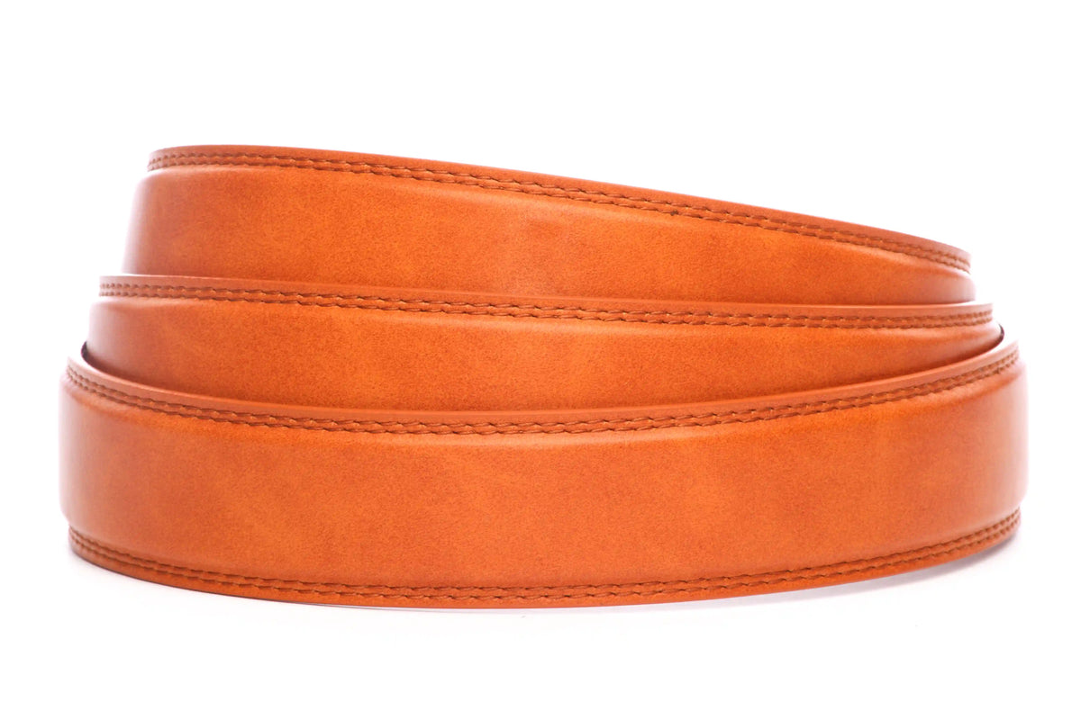 1.25" Saddle Tan Micro-Patina Strap