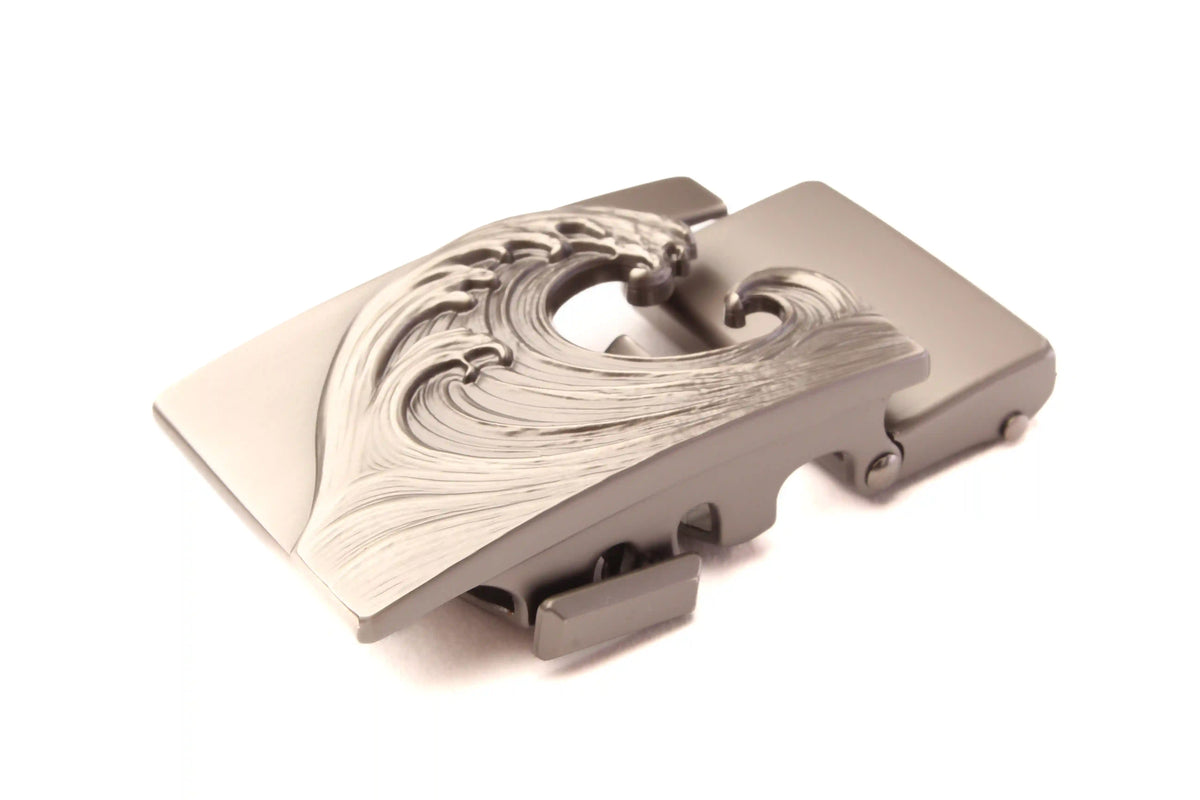 1.5" Wave in Gunmetal