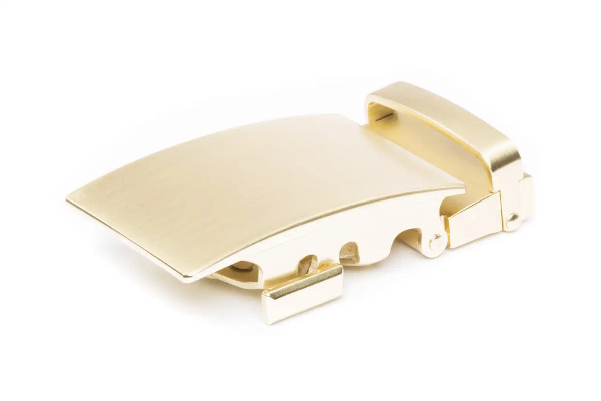 1.5" Classic Buckle in Matte Gold