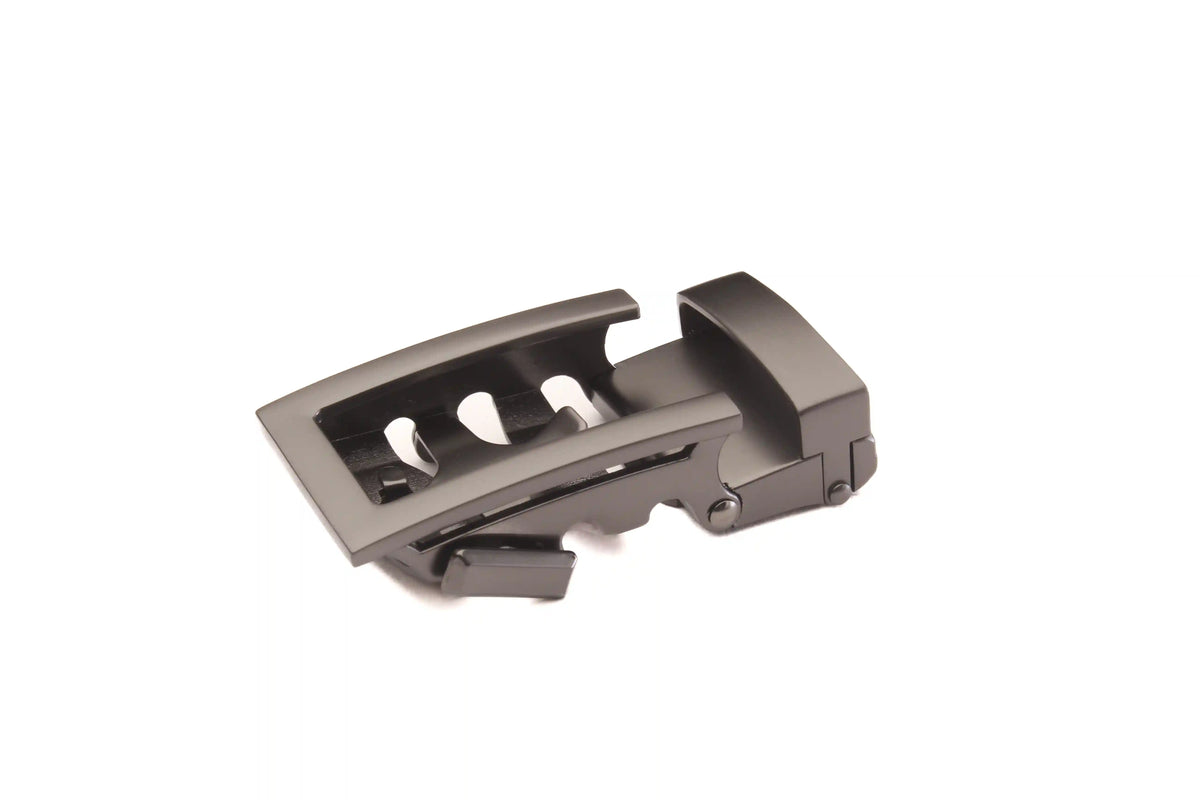 1.25" Traditional Buckle in Graphite - Nickel Free
