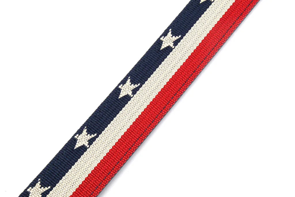 1.5" Stars and Stripes Canvas Strap