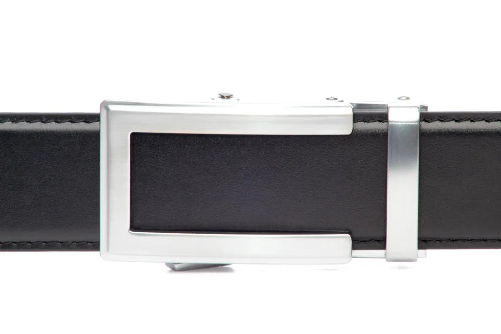 1.5" Traditional Buckle in Silver