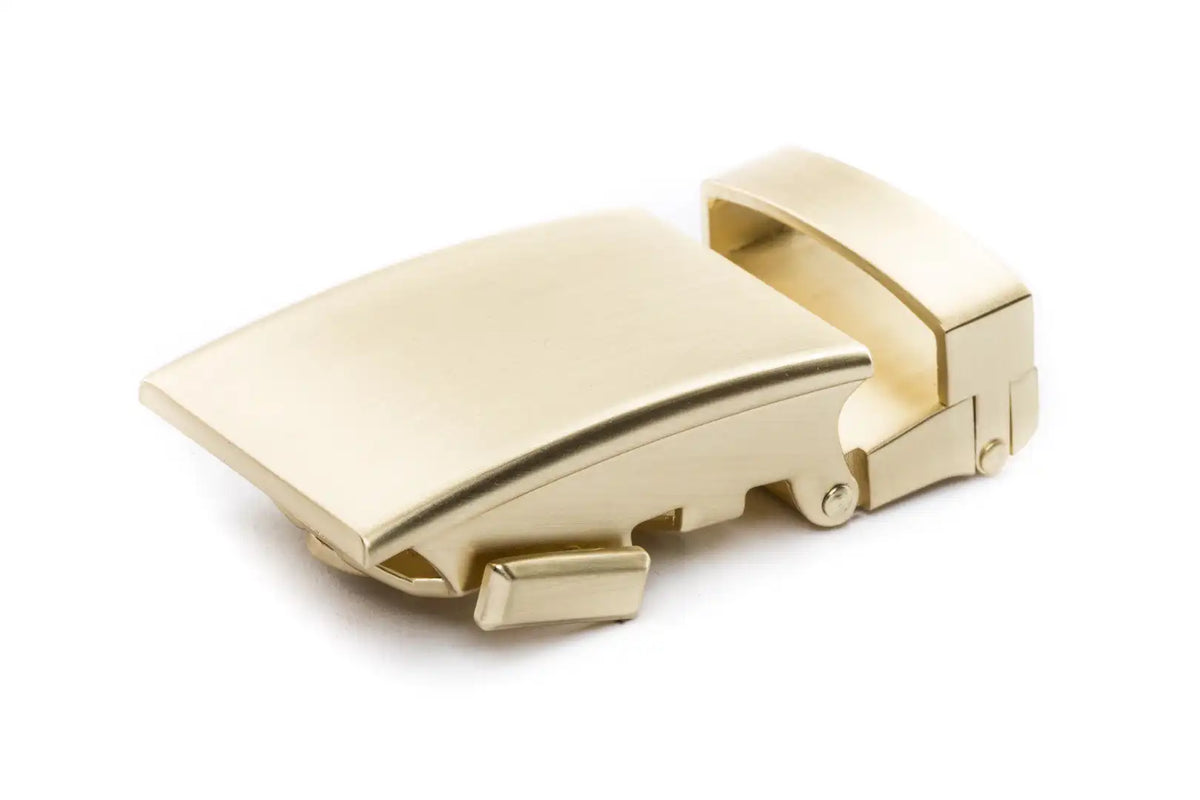 1.25" Classic Buckle in Matte Gold