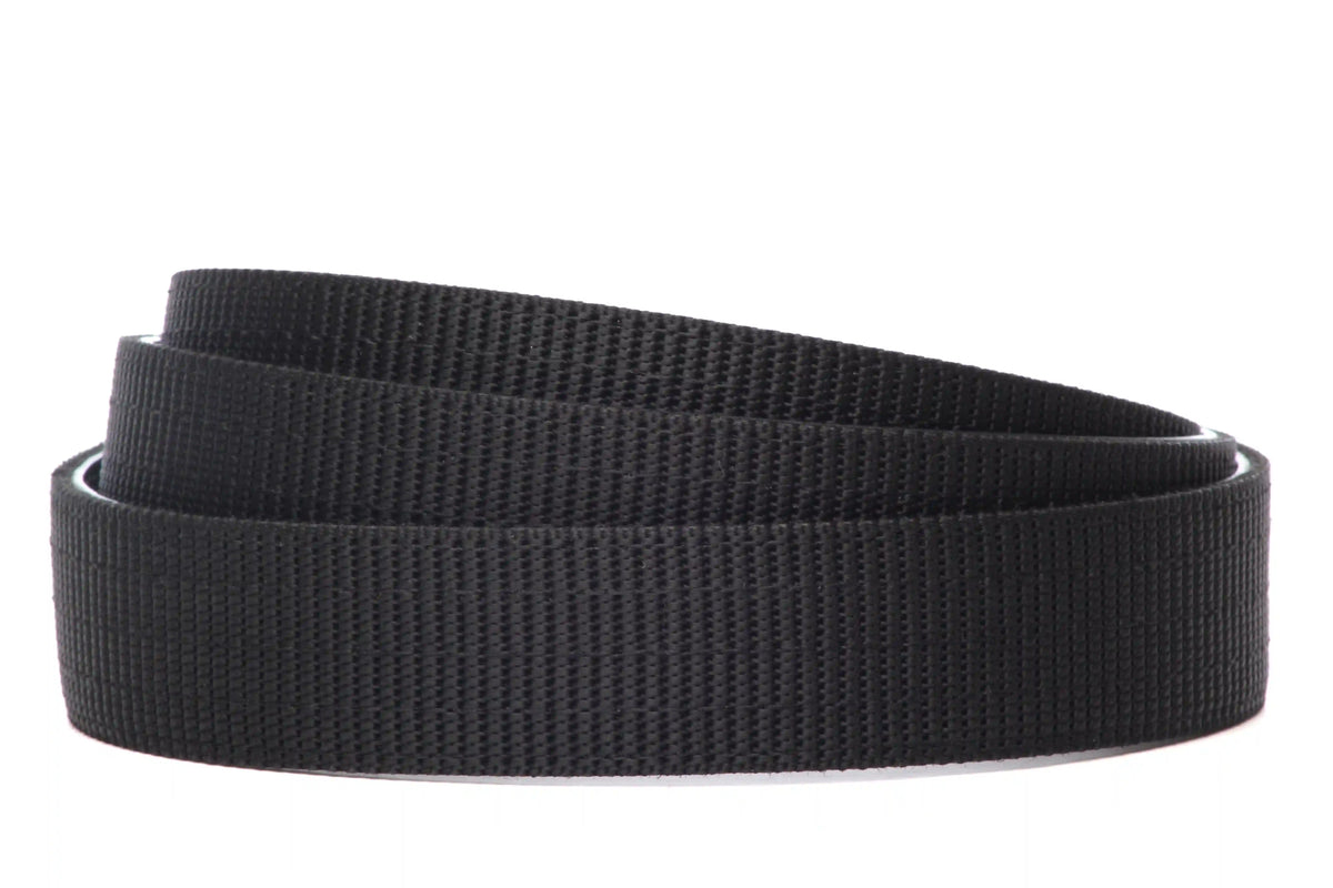 1.25" Black Nylon Strap