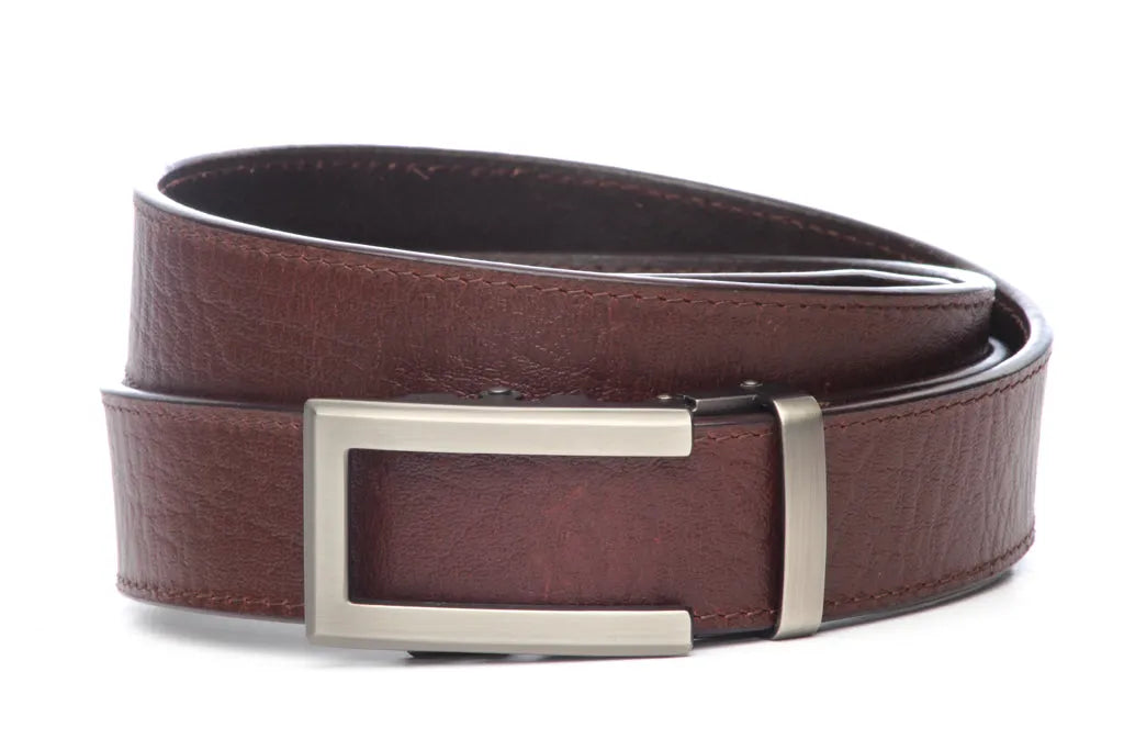 1.5" Brown Buffalo Vegetable Tanned Leather w/buckle