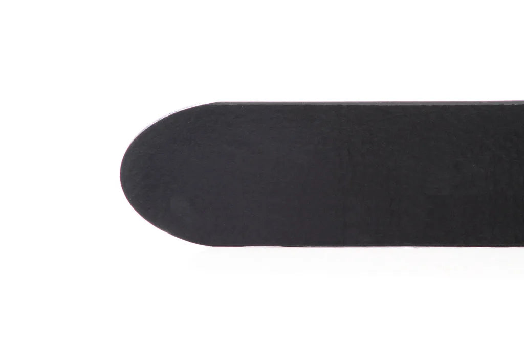 1.5" Black Anson Invincibelt in Leather Grain