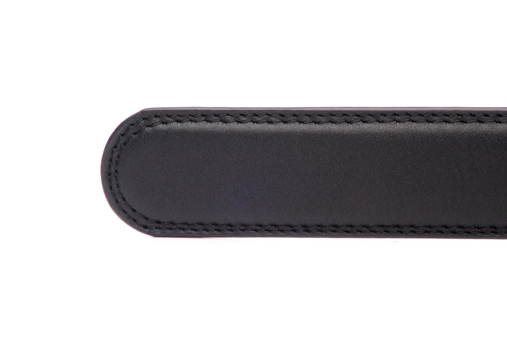 1.25" Black Microfiber Strap