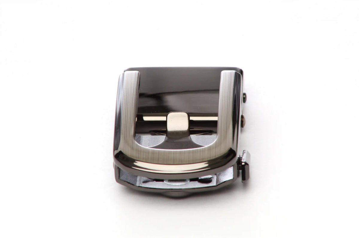 1.25" Traditional with a Curve in Formal Gunmetal