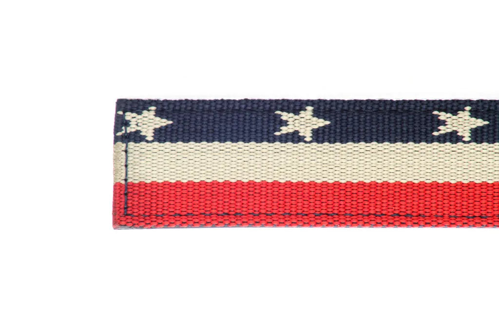 1.25" Stars and Stripes Canvas Strap