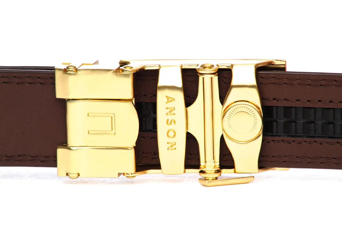 1.25" Classic Buckle in Matte Gold