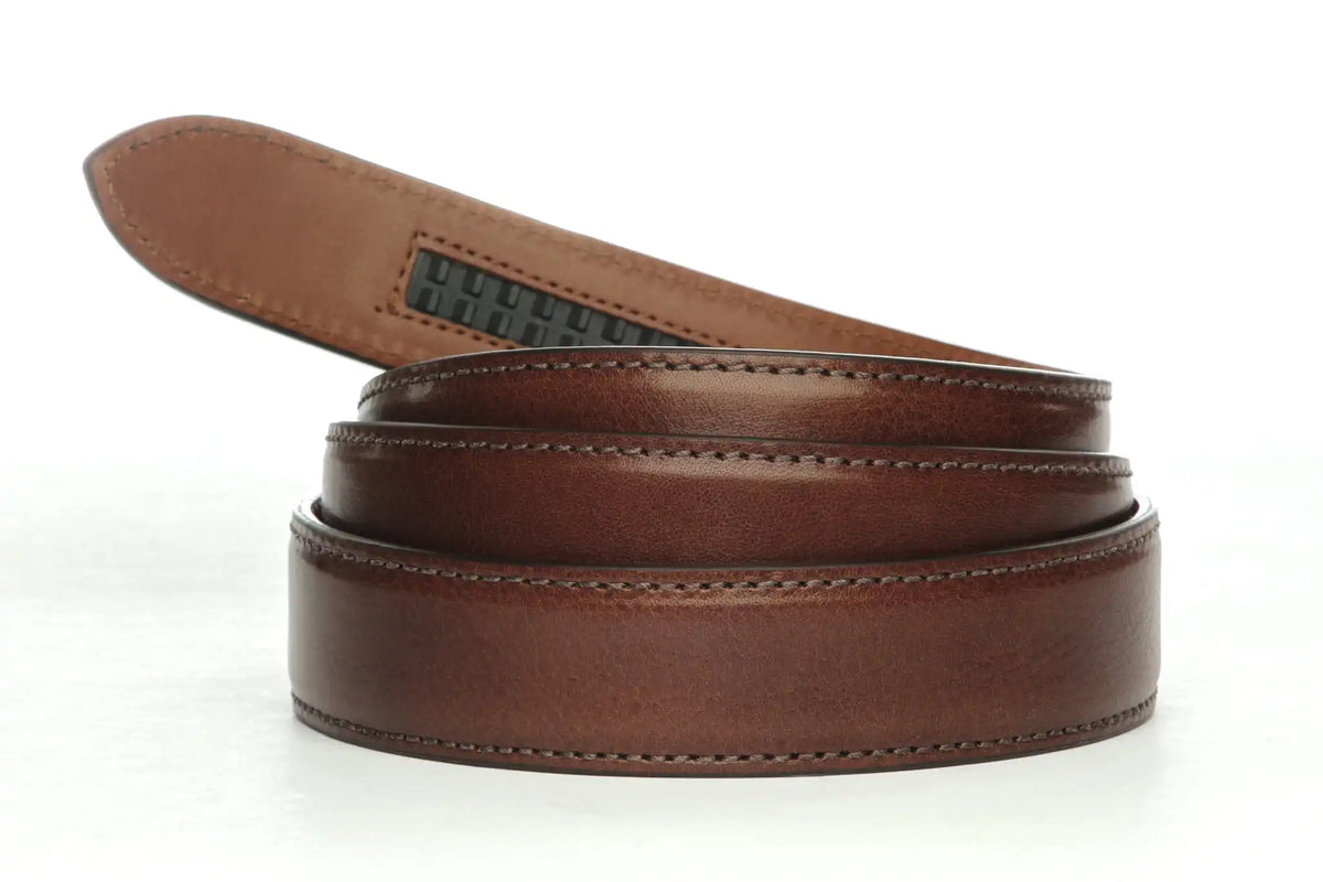 1.25" Brown Italian Calfskin Strap