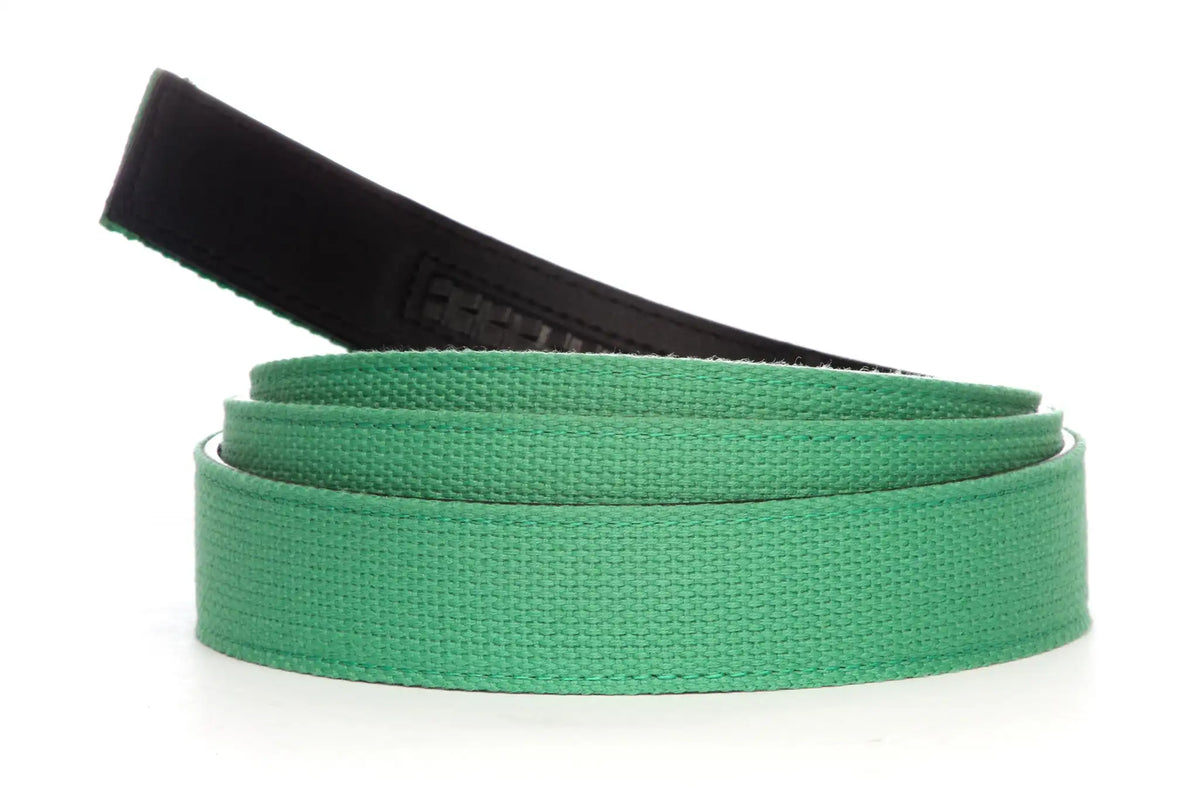 1.25" Lime Canvas Strap